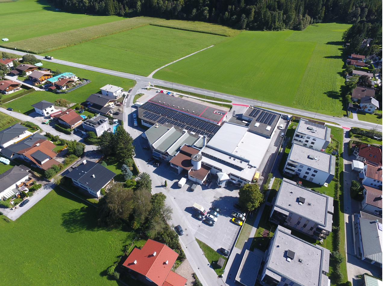 Luftaufnahme des Standorts in Bad Aibling